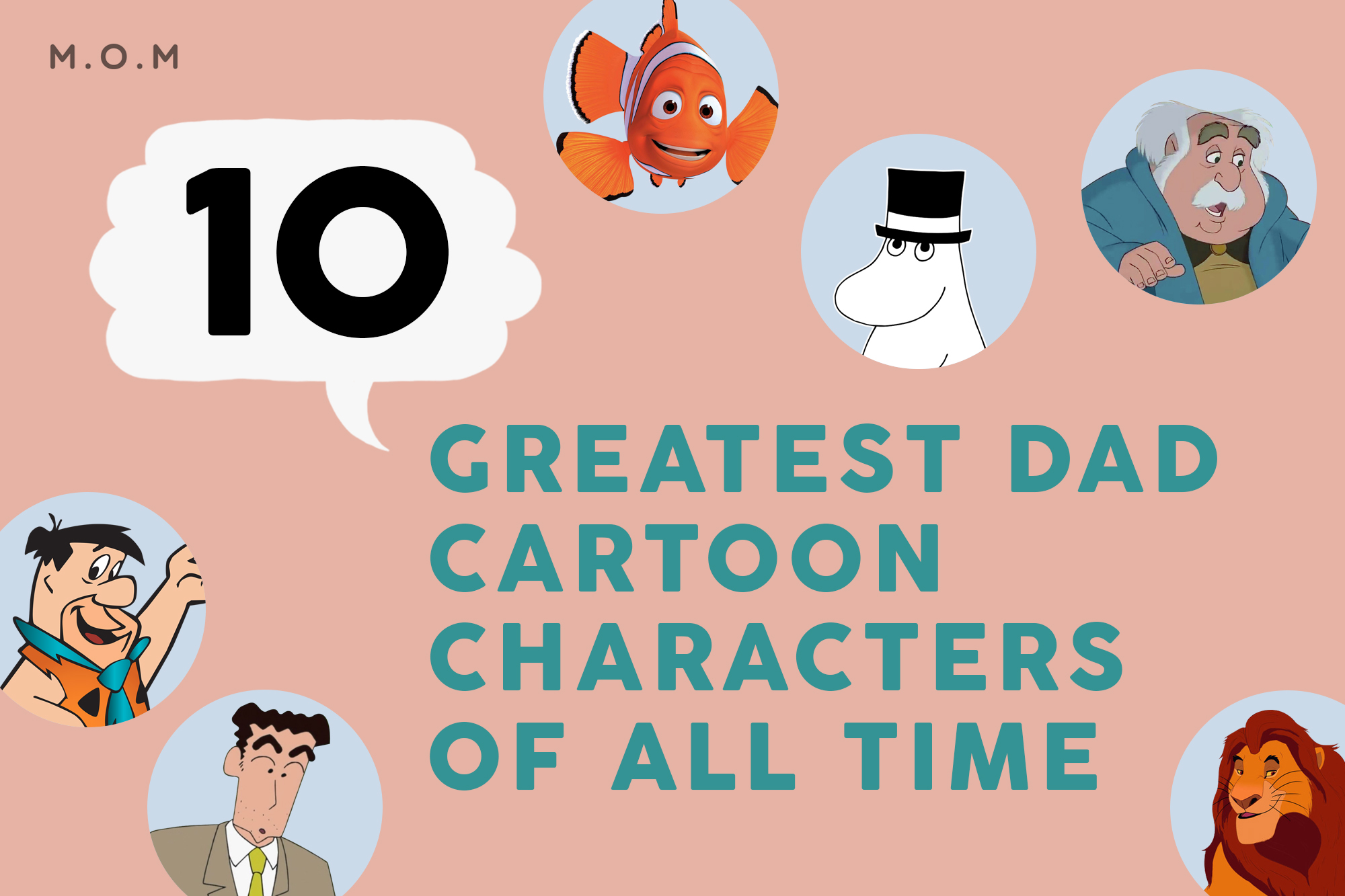 10 Greatest Dad Cartoon Characters of All Time 