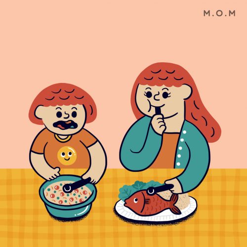 มารยาทบนโต๊ะอาหาร' ที่คุณพ่อคุณแม่ควรฝึกเมื่อพาลูกไปกินข้าวนอกบ้าน - M.O.M